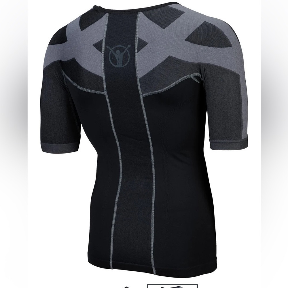 BackJoy PostureWear Pro Sports Comfort Fit Shirt RUNNING GYM TRAINING Medium